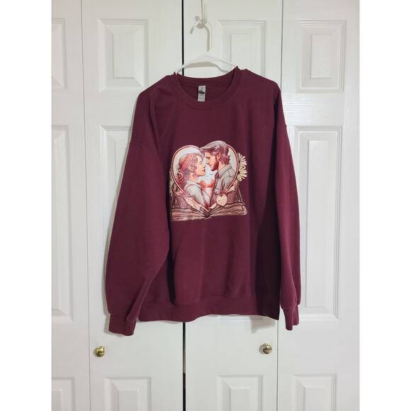 Gildan xl women's maroon sweatshirt - Picture 1 of 7